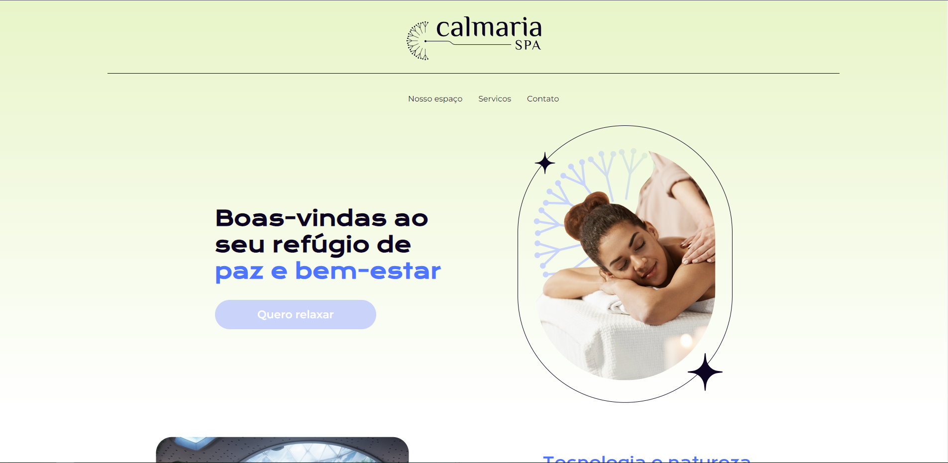 imagem site calmaria